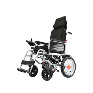 Sedia a Rotelle Elettrica Personalizzata con Schienale Alto, Telaio in Acciaio e Batteria Rimovibile per Adulti Disabili - Product Image 2