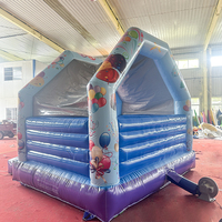 Château gonflable sur le thème de fête Offre Spéciale 4*4m château gonflable château coloré gonflable aire de jeux intérieure pour enfants château plein d'entrain commercial à vendre