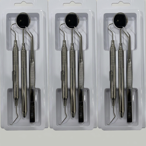 Kit de Examen Dental Básico con Certificación CE, Reutilizable, con Empuñadura Ergonómica, Clase I, Juego de Diagnóstico de 3 Piezas, Instrumentos Quirúrgicos de Grado A+ - Product Image 6