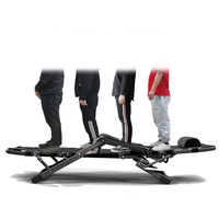 Chaise longue pliante zéro gravité avec rembourrage supplémentaire, pour extérieur, inclinable à plat, portable