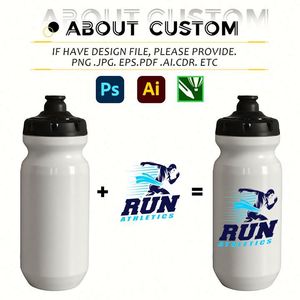 Bouteille d'eau en plastique personnalisée avec logo, sans BPA, 610 ml, à presser, pour sport, extérieur, gym, voyage, cyclisme, vente en gros - Product Image 3