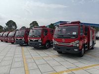 Camion de pompiers Foton 4x4 Diesel |   Nouveau véhicule compact de lutte contre les incendies pour les communautés, les garages souterrains et les forêts