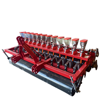 Semoir à oignons 12 rangs pour tracteur, attelé 3 points, machine de plantation de légumes montée sur tracteur