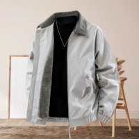 Veste pour homme automne/hiver, imperméable, coupe-vent, fermeture éclair, ample, respirante, multifonctionnelle, pour les loisirs en plein air