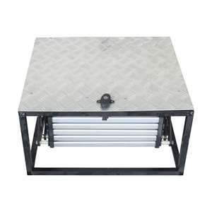 Escalón Plegable Manual de Aleación de Aluminio OEM para RV, Escalera Retráctil de 5 Niveles para Entrada de Caravana/<span class=keywords><strong>Autocaravana</strong></span> - Product Image 2