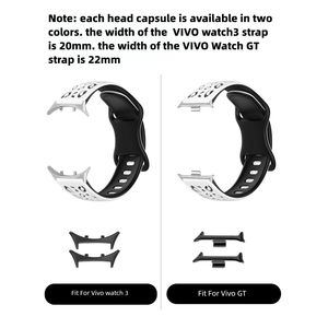 Uhren armband für Vivo Uhr <span class=keywords><strong>3</strong></span>/Uhr GT Leoparden muster Schnell verschluss Wasserdichtes Silikon Ersatz verstellbares Armband Männer Frauen - Product Image 5