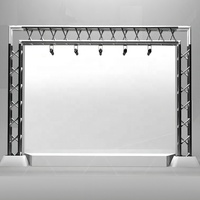 Structure de support pliable en alliage d'aluminium pour écran LED, facile à assembler pour suspendre des enceintes