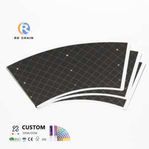 Ro Chain 2-24oz Ventilador de taza de papel recubierto de PE de grado alimenticio Impresión offset personalizada para té Café Bebida - Product Image 1