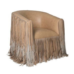 Poltrona Singola <span class=keywords><strong>in</strong></span> <span class=keywords><strong>Pelle</strong></span> con Nappe per Soggiorno Moderno e Lussuoso, Sedia Girevole <span class=keywords><strong>in</strong></span> Legno con Frange, Poltrona Reclinabile di Design per Casa - Product Image 4