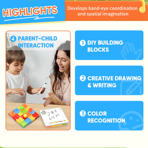 Set di Costruzioni STEM con 24 Pezzi, Pista per Palline, Puzzle per Bambini, Palle Bilancianti, Tavola da Disegno - Product Image 5