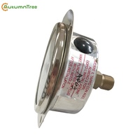 Glycerine Filled Pressure Gauge Oiled Filled PRESSURE GAUGE with Flange Manometer,Mod.115AV