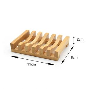 Hot Sale Wooden Self Draining <b>Soap</b> <b>Dish</b> Holder Tray <b>Soap</b> Saver for Shower Bathroom - Product Image 4