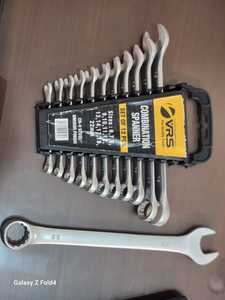 2025 Latest Open End <b>Spanner</b> High Quality Steel Combination Wrench for DIY Industrial Use Chrome Finish OEM Customizable - Product Image 2