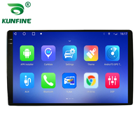 Perangkat Headunit Radio Mobil 10 Inci Double 2Din Android Octa-Core Pemutar DVD Stereo Mobil Layar Sentuh Carplay Android Auto