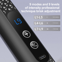 Tête de crochet en U ergonomique rotative professionnelle à 360 ° Massage de Fascia tête de crochet en U pistolet de Massage de Fascia masseur de dos en forme de U