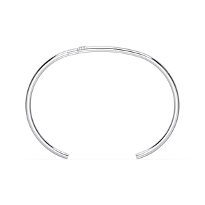 Nouveau Produit Bracelet Réglable Bracelet Argent 925 Sterling Minimaliste Simple Ouvert Pour Hommes Femmes Vietnam Fabricant - Product Image 2