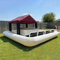 Piscine et bar gonflables en PVC pour fêtes en plein air, utilisation en extérieur, enfants et adultes, durables et résistants aux UV
