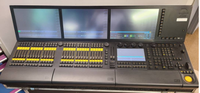 Console Pro Stage RDM DMX512 Grand Ma2 pleine grandeur Grand MA2 contrôleur de système Linux trois écrans