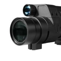 Lunette de Vision Nocturne TYPHON 3-18X avec Œilleton Étendu, Illuminateur IR 850nm, Optiques HD, Étanche/Antichoc pour Chasse en Extérieur Longue Portée