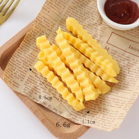 Frites artificielles décoratives, modèle de frites artificielles, cadeaux