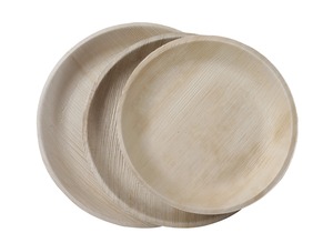 Platos de Hoja de Palma de Areca Naturales, Desechables y Biodegradables, Muy Demandados, para el Hogar, Picnic y Catering, Disponibles para la Venta - Product Image 2