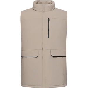 Fabricantes de ropa personalizados 280 gramos alta calidad nueva colección Primavera/Verano Chaleco con cuello alto y sin mangas - Product Image 5