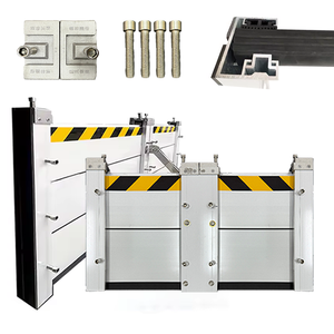 Sistema de protección contra inundaciones de aluminio Barrera contra inundaciones de aluminio de Instalación rápida extraíble - Product Image 3