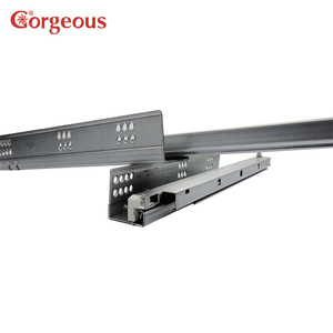 Nhiệm vụ nặng nề tủ bếp ngăn kéo RUNNERS mềm đóng Ba mở rộng Telescopic giấu undermount ngăn kéo TrượT HiệN ĐạI 40kg - Product Image 3