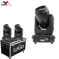 Nouveau design Kinetic LED Stage Lights RGBW 380W pour faisceau de tête mobile pour les fêtes DJ et les parcs à thème DMX512 17R