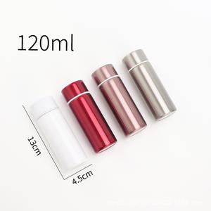 Gepersonaliseerde logo multi-kleuren verloop 120ml mini rode roestvrijstalen thermosfles kleine geïsoleerde waterfles kantoor/buiten - Product Image 2