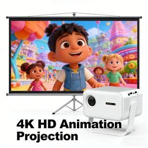 Proyector de Cine en Casa 1080P, 280 Lúmenes, Proyector LCD Portátil con Android 11 Integrado para Películas y Juegos, Proyector 4k - Product Image 4