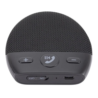 Haut-parleur Bluetooth V5.0 pour voiture sans fil, Kit mains libres, haut-parleur Bluetooth, pare-soleil, accessoires de voiture