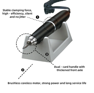 Micro motore di controllo del micromotore dentale Brushless ad alta velocità 60000RPM per la macchina di lucidatura manipolo da laboratorio fonte di energia elettrica - Product Image 3