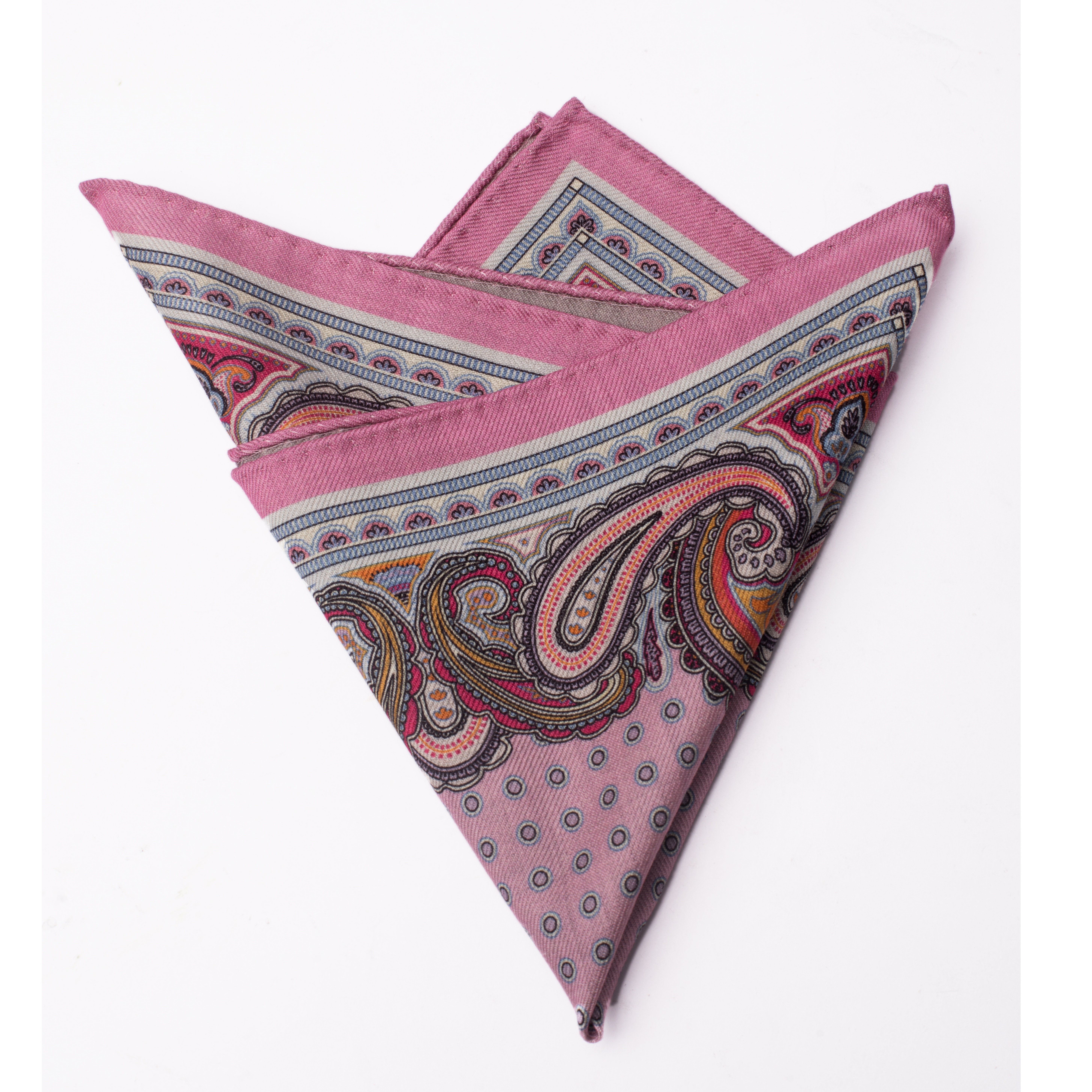 Модные аксессуары с двумя сторонами с принтом пейсли носовой платок 100% шерстяной платок с карманами