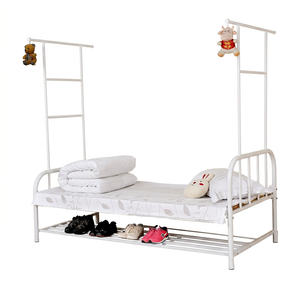 Letto a Castello in Metallo di Alta Qualità per Studenti, Design Moderno per Dormitorio o Camera da Letto Scolastica, Semplice ed Elegante - Product Image 3