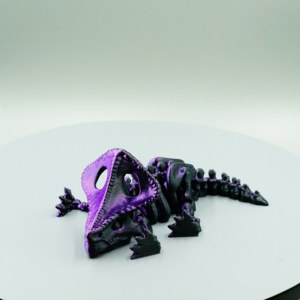 Dragon irisé pliable pour décoration de bureau, travail personnalisé sur le thème des animaux variés, accepte les commandes à partir de croquis - Product Image 1