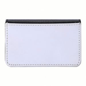 Custom Logo PU Square Leather Business Card Case Luxury <b>Magnetic</b> Card Holder for Business Credit ID Cards Metal <b>Material</b> - Product Image 6