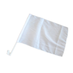 <span class=keywords><strong>Bandera</strong></span> de ventana de coche, Logo personalizado, sublimación en blanco, con poste para Decoración - Product Image 3