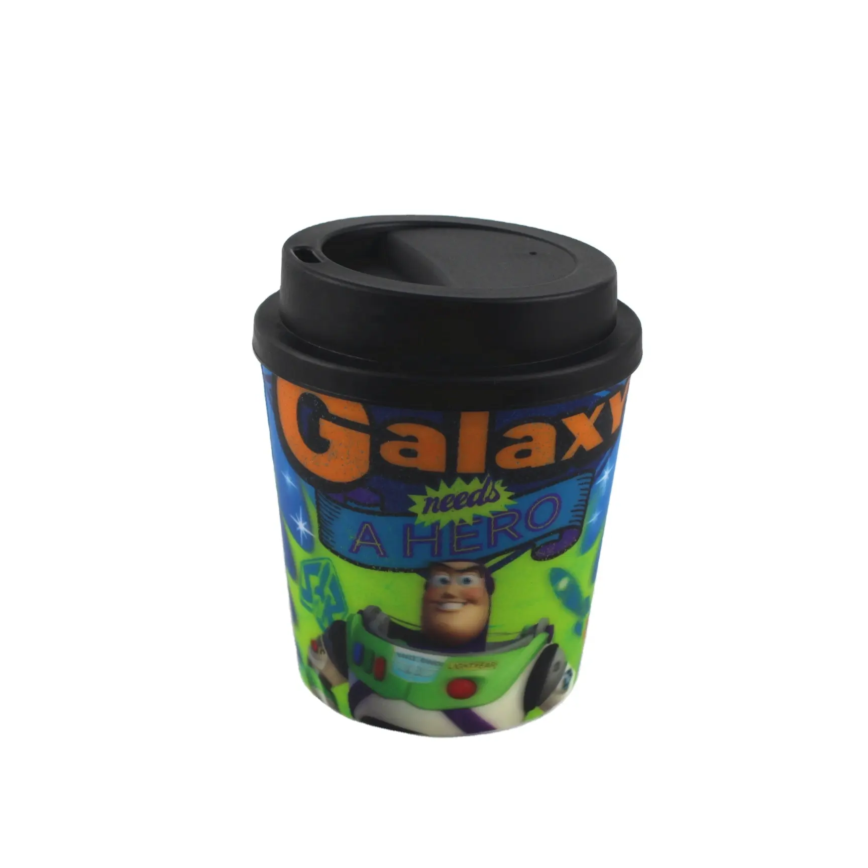 8oz Galaxy Cartoon Unverwegbare rote Kaffeetassen Reise becher Wärmer Becher Tasse