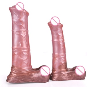 ปลอกอวัยวะเพศชาย YOCY Long Horse ขนาด 20 ซม. ทำจากซิลิโคน สำหรับเพิ่มขนาดอวัยวะเพศชาย ของเล่นทางเพศสำหรับผู้ชาย - Product Image 1
