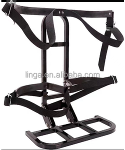 Golf Cart Rear Seat Bag Holder No Drilling Required Seat Bag Rack Compatible with EZGO Club Car Yamaha with Rear Seat <b>Grab</b> <b>Bar</b> - Product Image 1