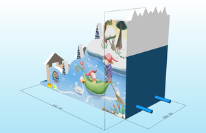 Giá Rẻ Inflatable Tuyết Trượt Nhà Máy Inflatable Trượt Khổng Lồ Inflatable Nước - Product Image 5