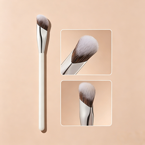 Brocha Profesional Angulada para Maquillaje <span class=keywords><strong>de</strong></span> Ojos, Brocha Pequeña para Base <span class=keywords><strong>de</strong></span> Maquillaje, Brochas <span class=keywords><strong>de</strong></span> Precisión para Difuminar en el Rostro - Product Image 1