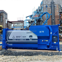 Compresseur de déchets mobile portable AEL pour chantiers de construction