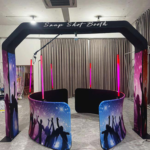 Overhead 360 Spin Selfie <strong>Magic</strong> <strong>Photo</strong> <strong>Booth</strong> 100Cm With Back Sky Top Spinner 360 <strong>Photo</strong> <strong>Booth</strong> 10 People