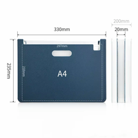 Porte-documents accordéon extensible A4 de haute qualité à 13 poches, en PP blanc, pour l'archivage de documents de format légal
