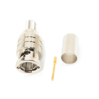Connecteur coaxial RF BNC mâle haute performance 75 OHM pour câble RG213 Lmr400