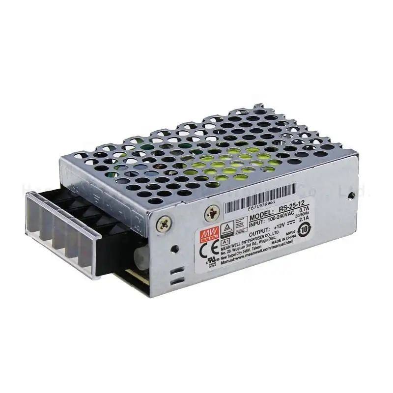 RS-25-24 Switching Power Supply Single output power supply 25W 24V AC/ DC Switch Mode Power Supply
