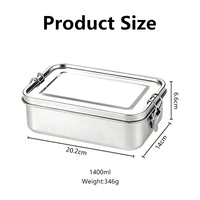 Boîte à lunch isotherme en acier inoxydable, anti-fuite, compatible lave-vaisselle, avec compartiments, réchauffable, pour les voyages