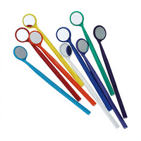 Miroir dentaire jetable avec verre HD anti-buée, miroir d'examen buccal pour dentiste, outils dentaires à usage unique